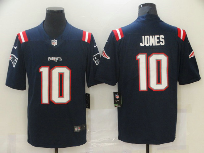 Nike Patriots 10 Mac Jones Navy Blue Vapor Limited Jersey,We sell and wholesale Nike Patriots 10 Mac Jones Navy Blue Vapor Limited Jersey on line form chian!